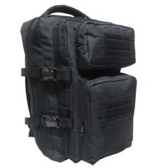 Baggor Siyah Su Geçirmez Çok Gözlü Kampçı Seyahat Dağcı Outdoor Askeri Taktik Sırt Çantası + 1 Peç