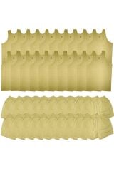 Baggor 20'li Nano Renk Askılı Atlet + Boxer Iç Çamaşırı Acemi Ve Bedelli Askeri Malzeme Seti