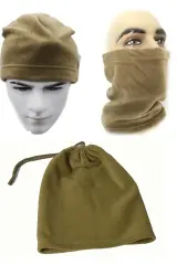 Baggor Nano Polar Kışlık Bere Günlük Ve Askeri 3 Fonksiyonlu 4 Renk - Acemi Ve Bedelli Malzeme